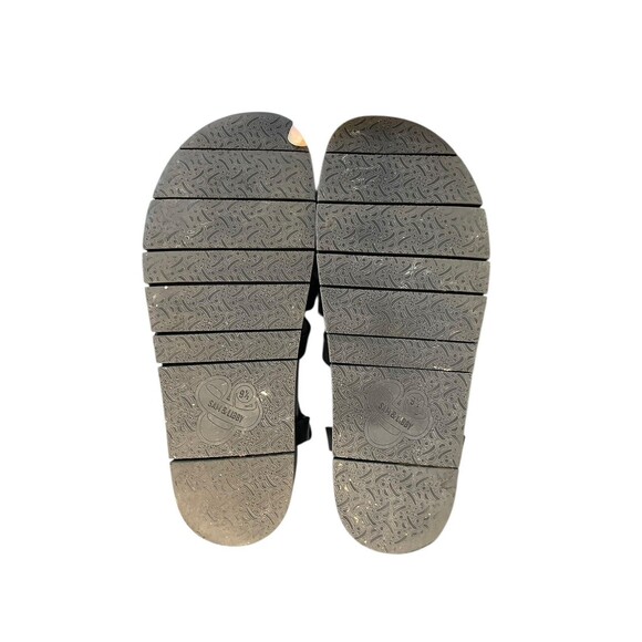 Sam & Libby Women's Black Size 9.5 Chunky Abigail Fisherman Footbed Sandal - Picture 10 of 16